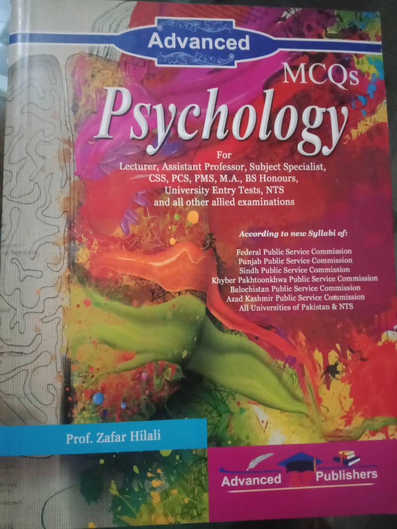 Msc and Ms Psychology books set of 7 books 2