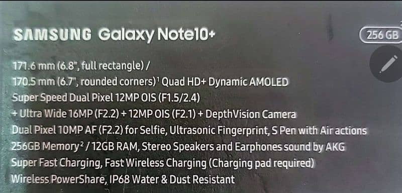 Samsung Note 10 Plus Dual SIM PTA Registered in unbelievable condition 2