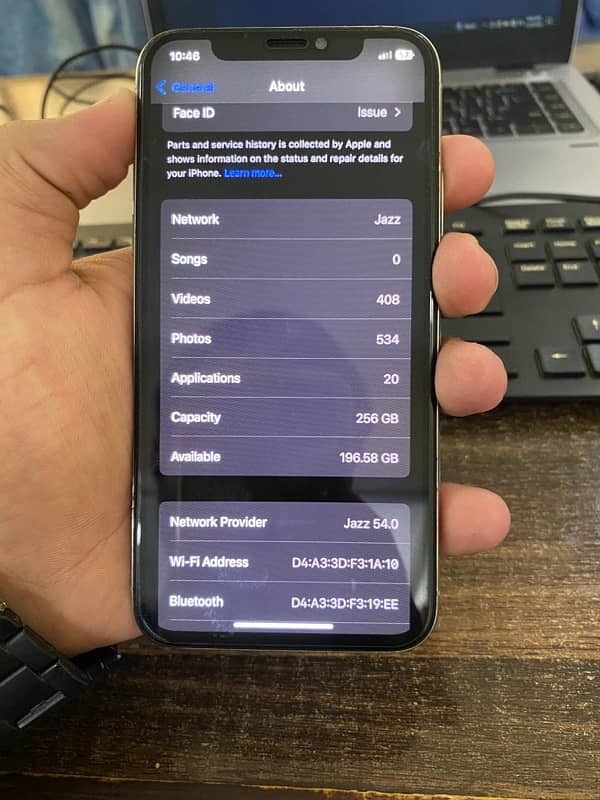 iPhone X Pta Approved 256 GB Urgent Sale 4