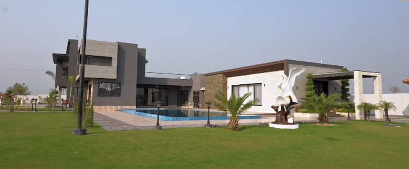 Luxurious Corner 16 Kanal Farmhouse 200 Marla Front Main Barki Road 1200+ Guest Capacity And 200+ Car Parking Capacity 49