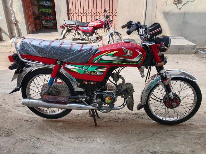 Honda CD 70 motorcycle for sale model 2022/03057210160//03456561380 1