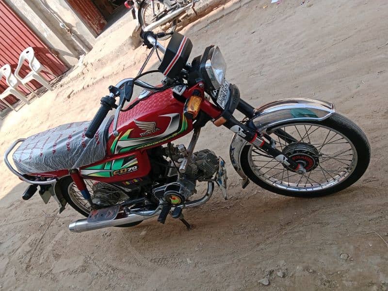 Honda CD 70 motorcycle for sale model 2022/03057210160//03456561380 18