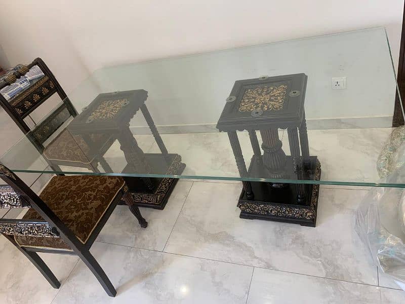 Dining table with 8 chairs 1