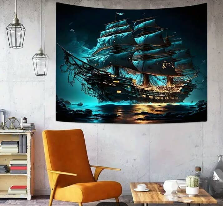 Sailboat Canvas Art  - 30.48x40.64cm  Painting Style Wall Decore 2