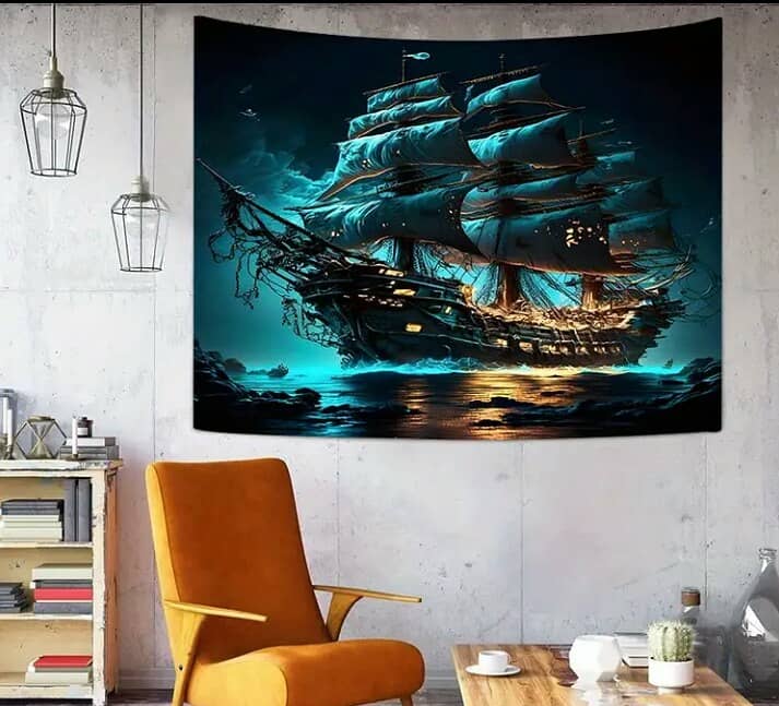 Sailboat Canvas Art  - 30.48x40.64cm  Painting Style Wall Decore 3