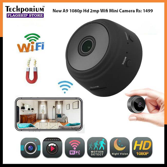 New Smart Wifi Cameras, HD 1080p Outdoor, For Home, Office Security 8