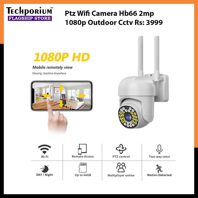 New Smart Wifi Cameras, HD 1080p Outdoor, For Home, Office Security 11