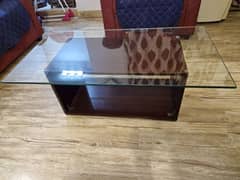 Thick Glass center table