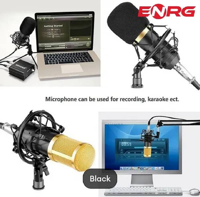 ENRG Condenser Mic Kit with Stand 1