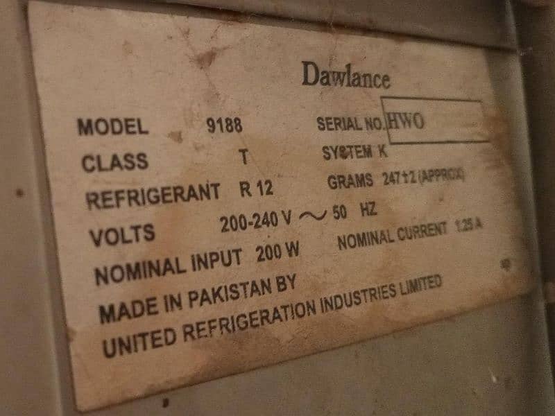 Dawlance Refrigerator for Sale 1