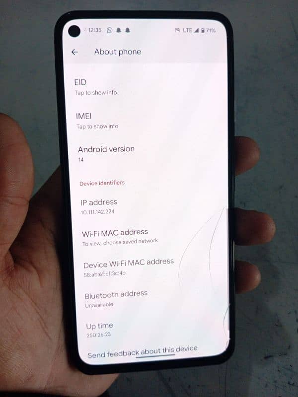 google pixel 4a5g 6/128 6