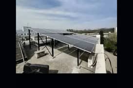 Elevated Solar panel structure