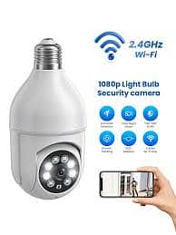 Indoor Bulb wifi camera, wireless bijli holder ma lagai