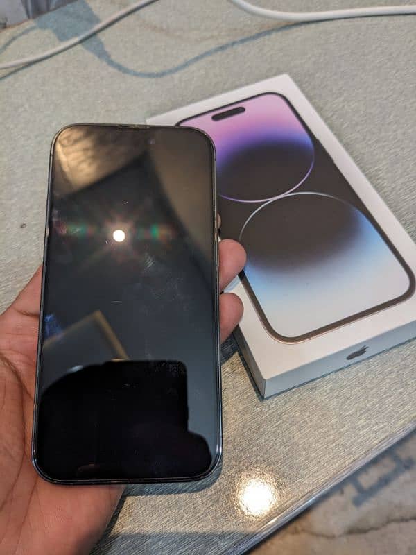 Iphone 14 pro non pta 256-GB factory unlock whatsapp 03096381540 3