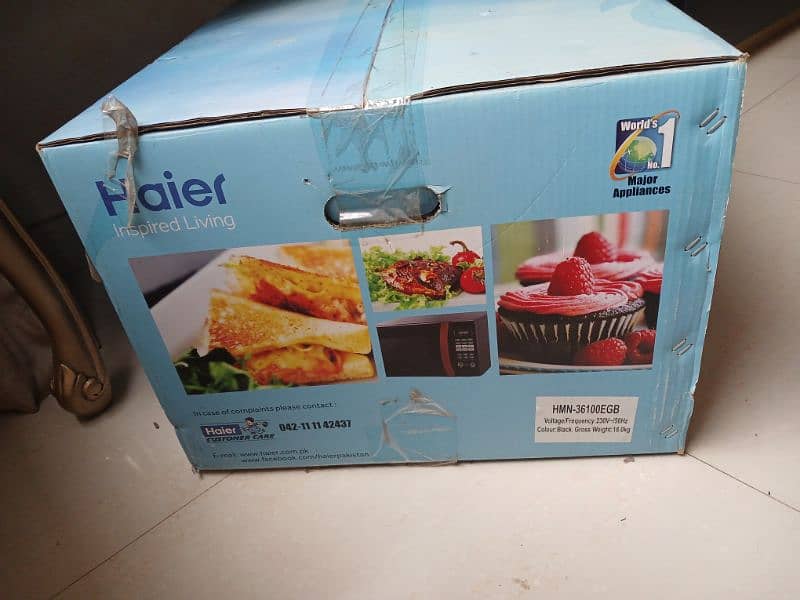 haier microwave oven 0