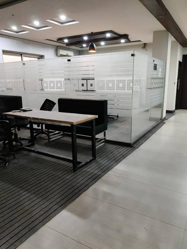 Commercial Office Floor for Rent Ideal for Corporate Setup in Johar Town" 0