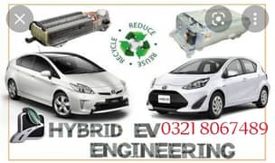 Hybrids batteries and ABS . Toyota Prius . Aqua . Axio Hybrid battery