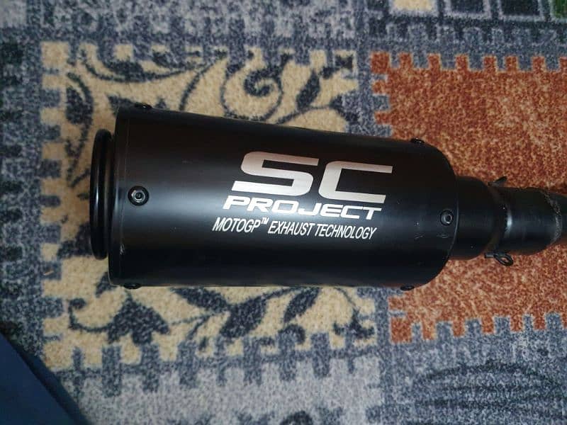 sc project exhaust for ybr 0