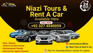 Rent a car monthly bases,Honda,City,Vezel,Sportage,Alto,BRV In LAHORE