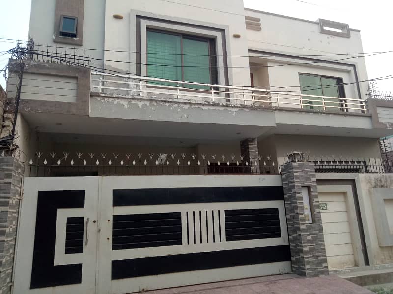 10 Marla Double story House available at Jinnah Town sahiwal 0