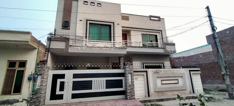 10 Marla Double story House available at Jinnah Town sahiwal 1