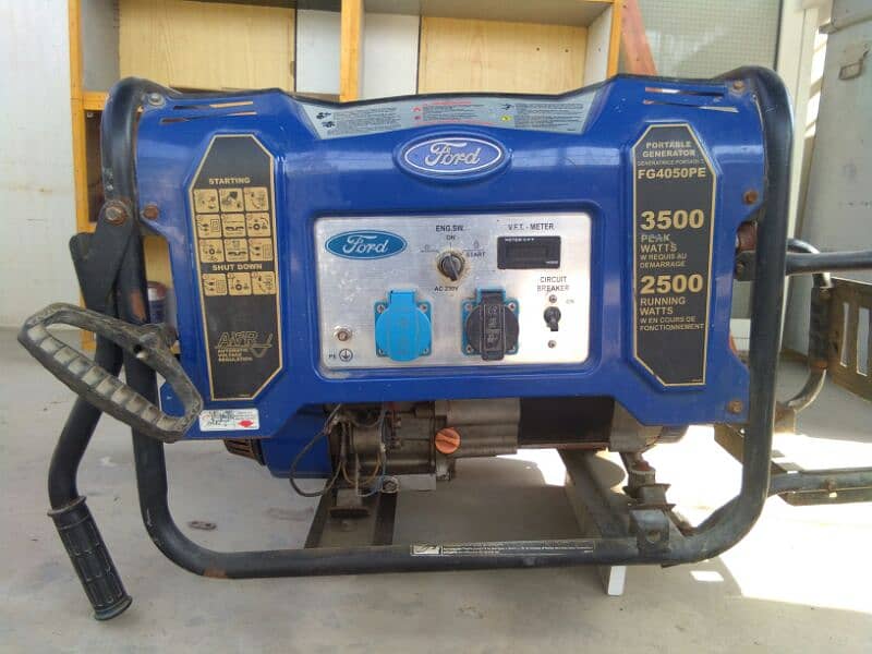 Ford 3.5 KVs, Almost  New Generator. 8