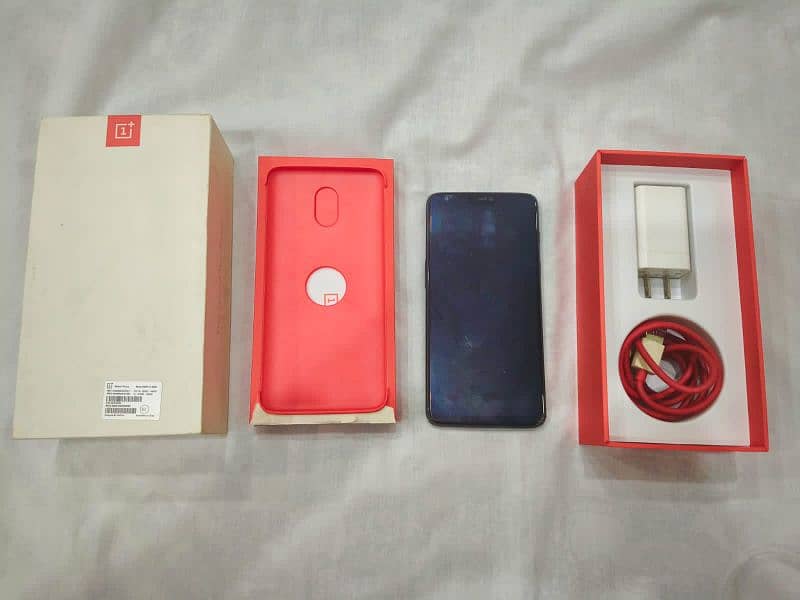 One Plus 6 with Box - Official PTA 1