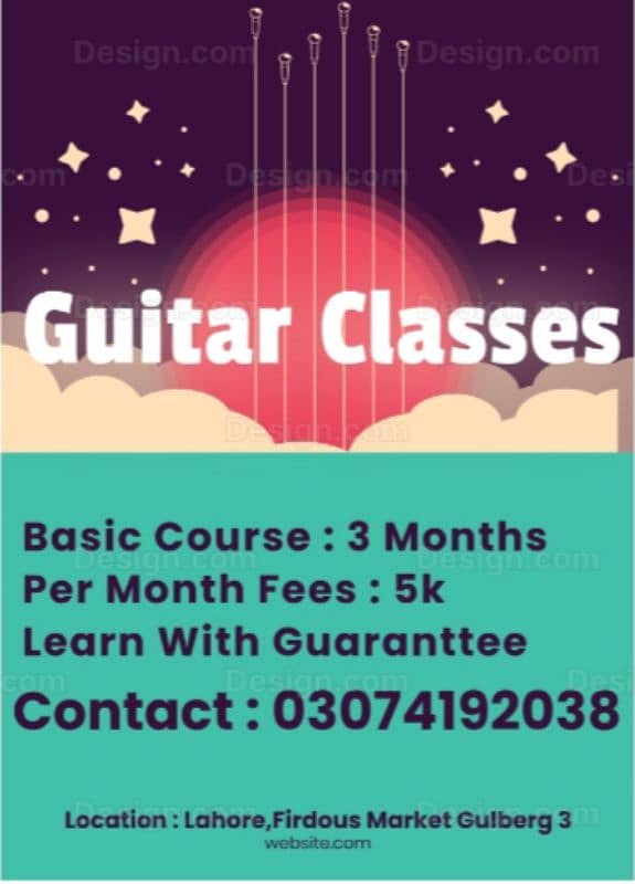 Guitar Classes Available 0