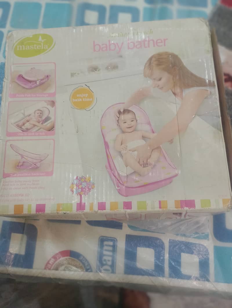 Baby play pan/cot+ stroller+ baby bath 0