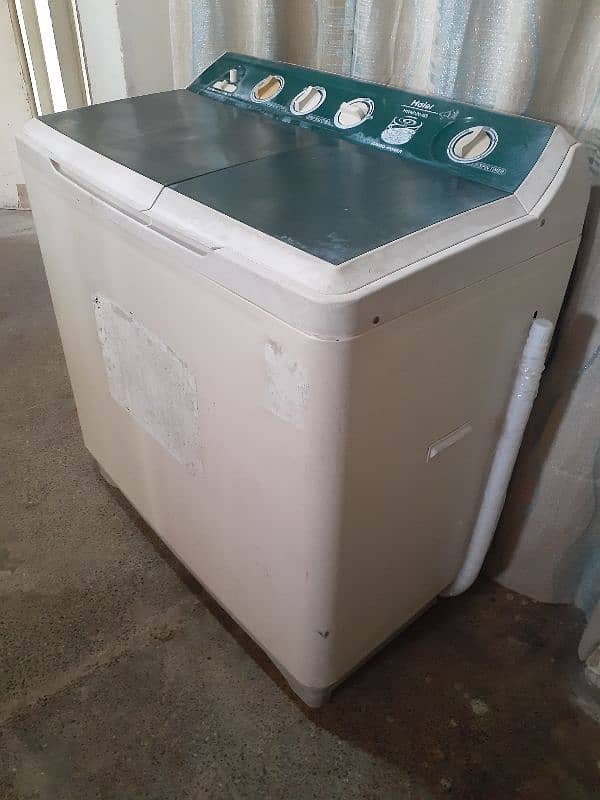 Haier washing machine and dryer (HWM 120-BS) 2