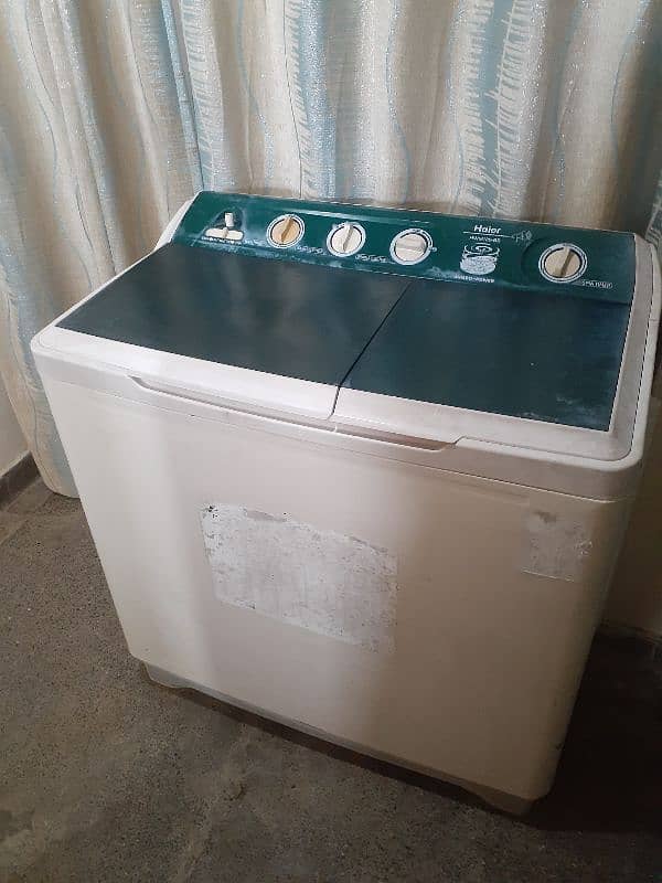 Haier washing machine and dryer (HWM 120-BS) 3