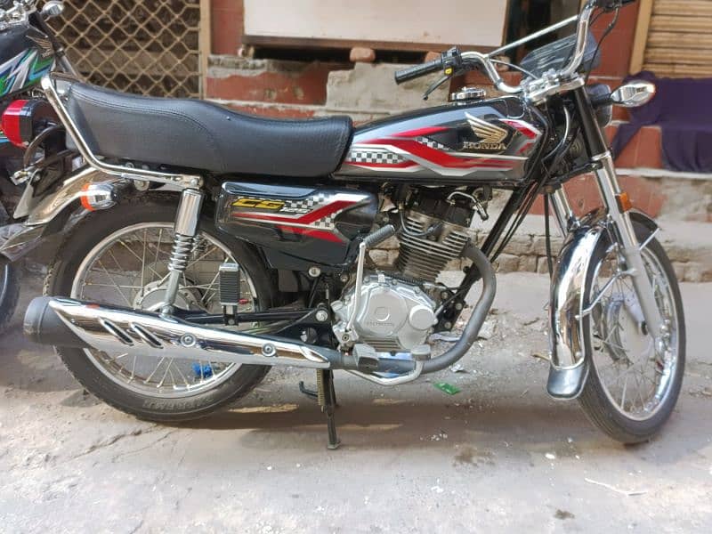 HONDA CG125 2024 MODEL REGISTERED 6