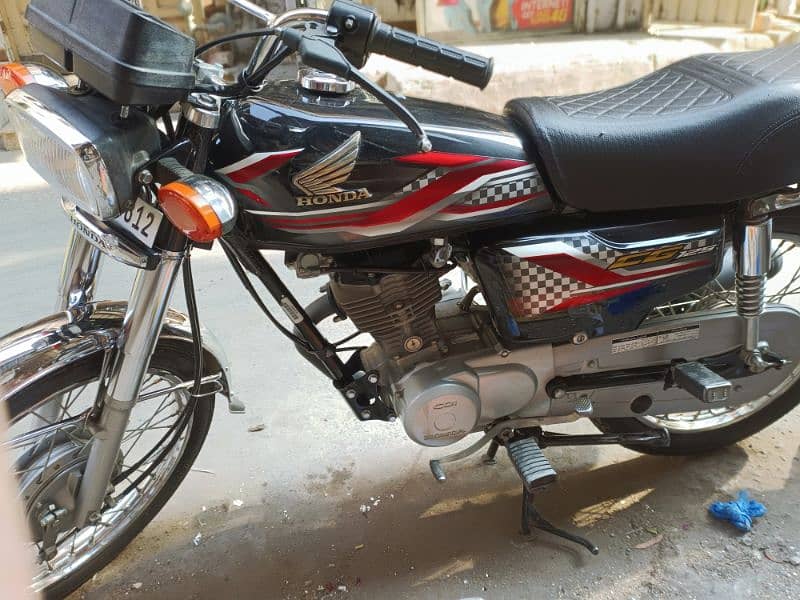 HONDA CG125 2024 MODEL REGISTERED 8