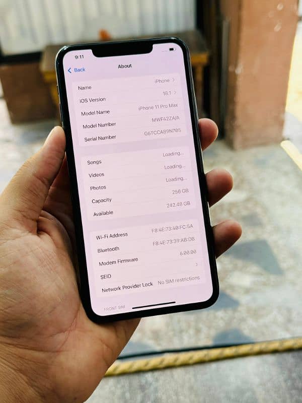 iphone 11 Pro Max 256GB HK PTA Approved 7