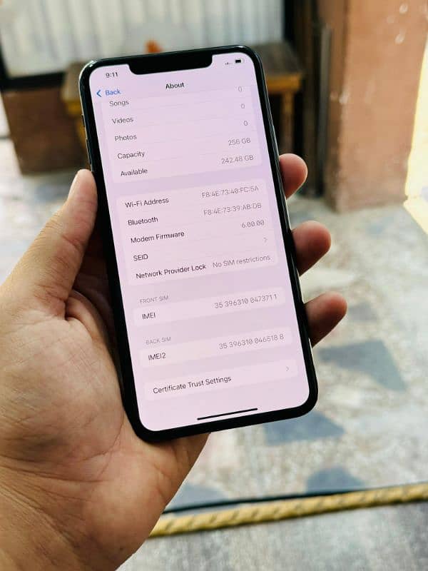 iphone 11 Pro Max 256GB HK PTA Approved 11