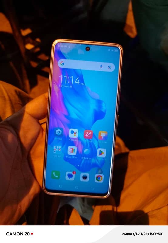 Tecno camon 18t with box 5