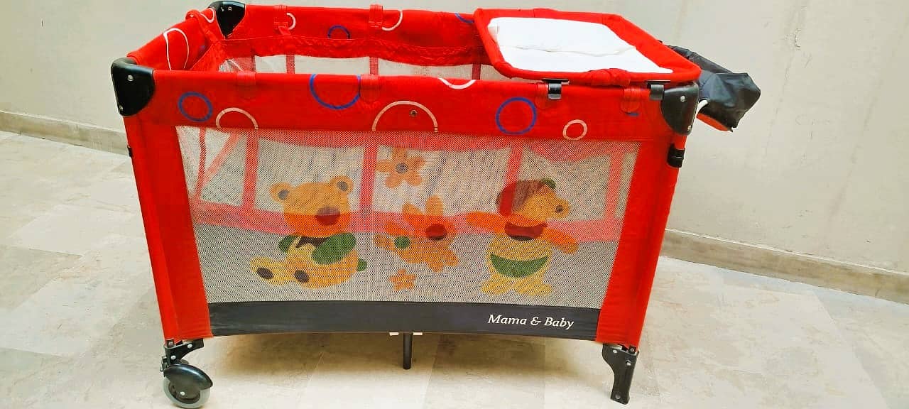 MAMA & BABY | Baby Cot + Play Pen 0