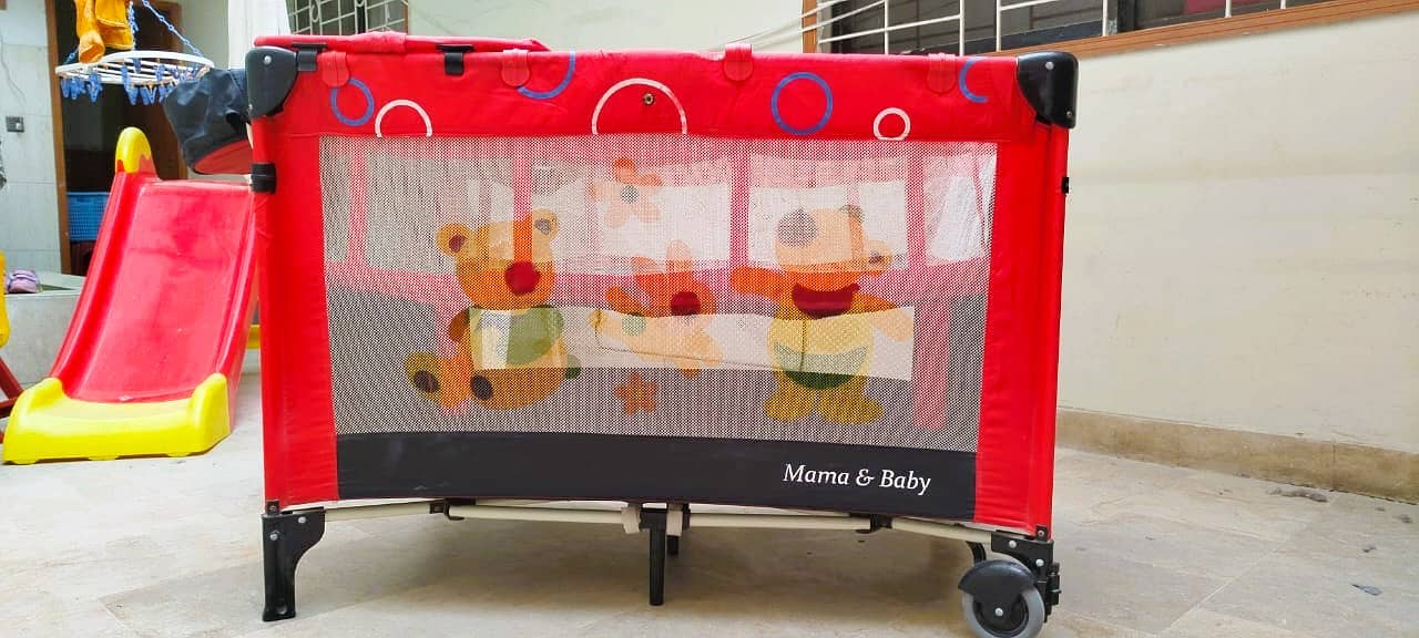 MAMA & BABY | Baby Cot + Play Pen 1