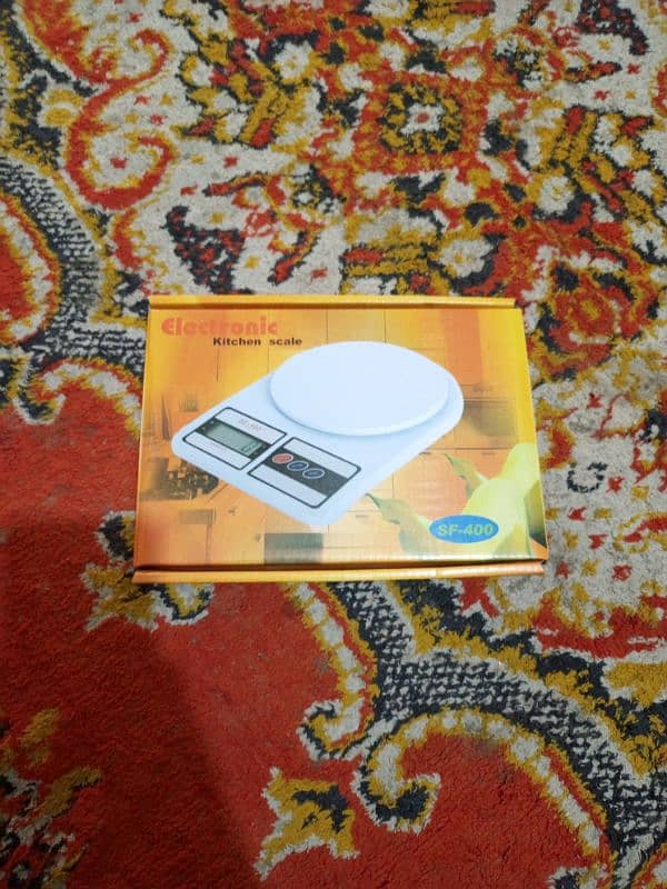 Weight scale (Electronic kitchen scale) 0