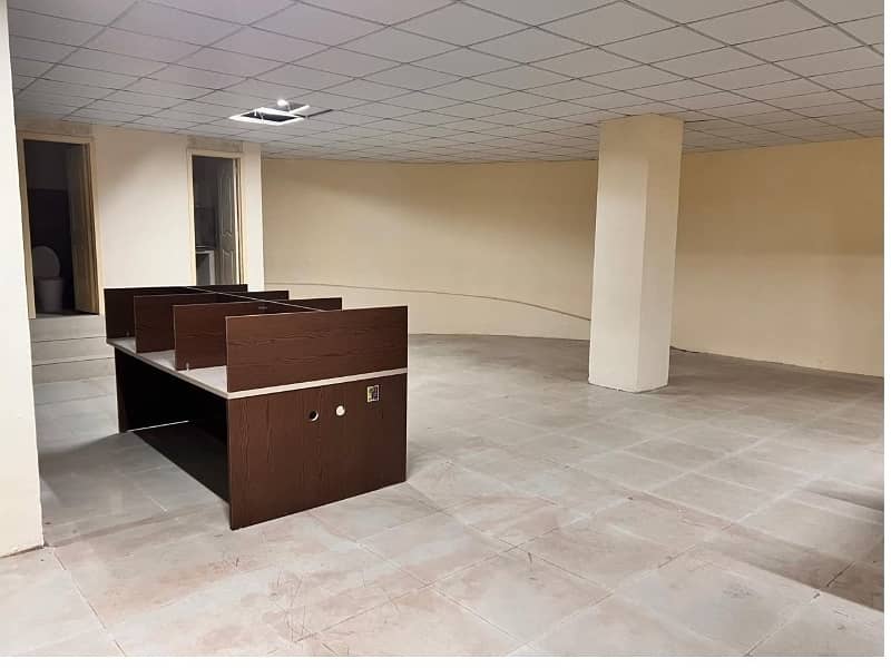 Area 1200 square Feet Brand New Corporation Office Available For Rent in Main Boulevard Road Gulberg 3 Lahore 6