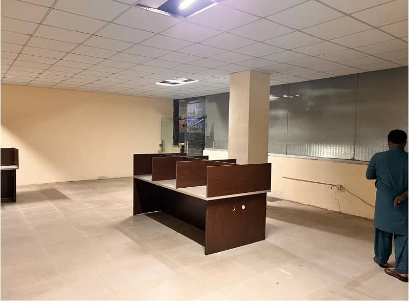 Area 1200 square Feet Brand New Corporation Office Available For Rent in Main Boulevard Road Gulberg 3 Lahore 8