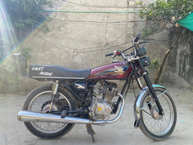 CG 125 2005 MODEL 2