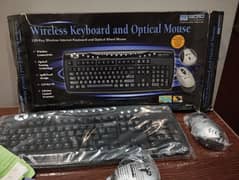 Micro innovations Wireless Keyboard and Optical Mouse