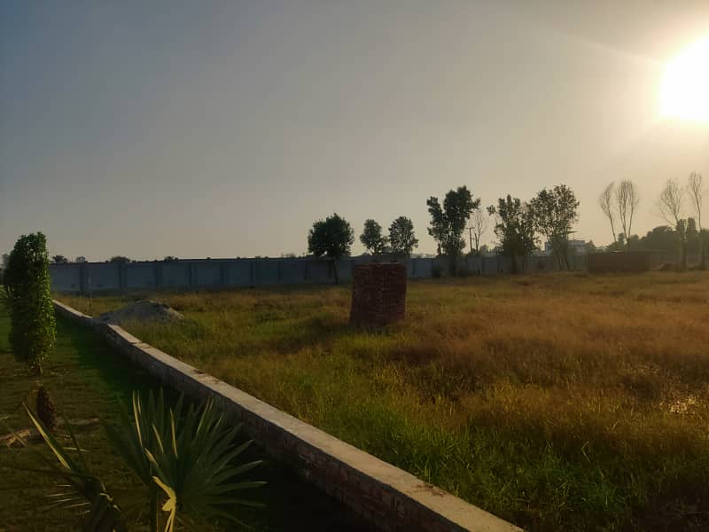 1 Kanal Plot For Farm House In Farm City 38 Lac Per Kanal 6