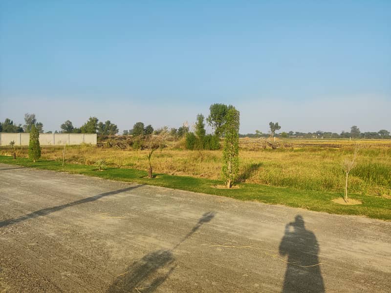 1 Kanal Plot For Farm House In Farm City 38 Lac Per Kanal 8