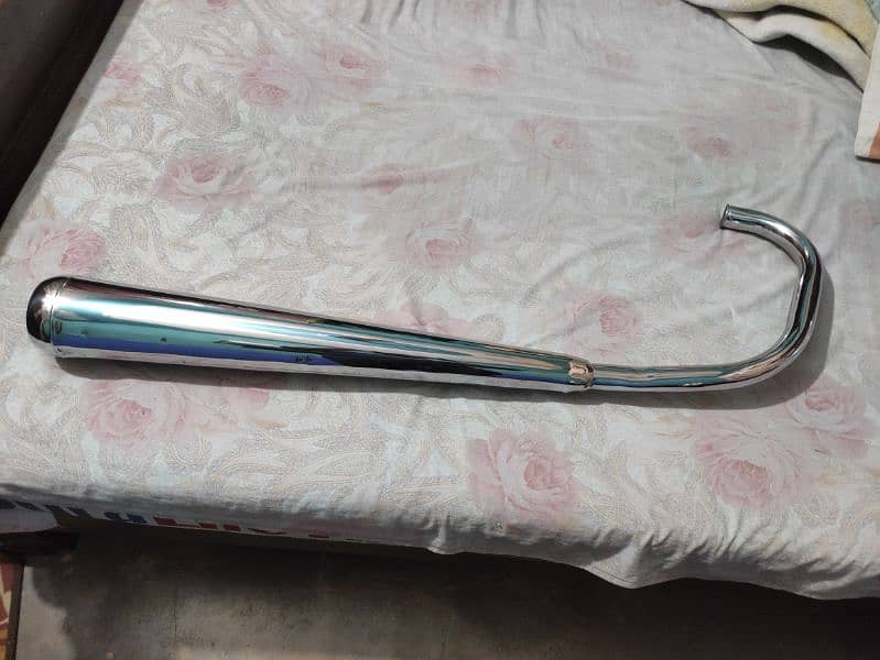 Honda cg 125 2003-04 genuine Atlas honda(NA) silencer for sale 1