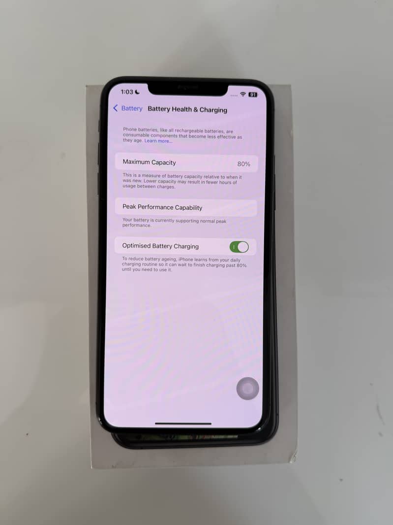 iPhone XS Max 64 Gb 10/10 officail PTA Approved with Box 7