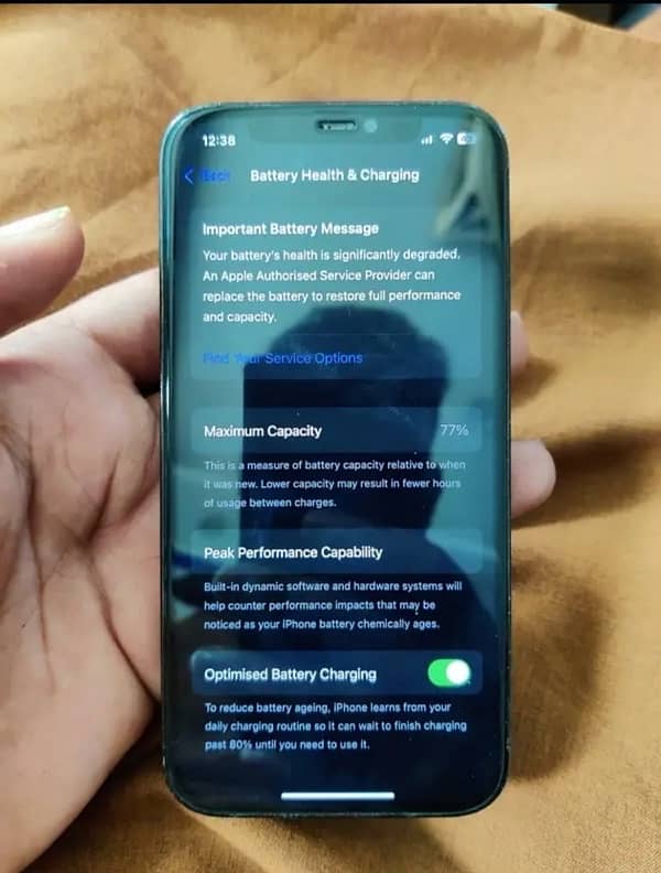 I phone 12 pro PTA approved 256 gb 3