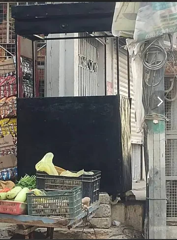 Fries stall for sale complete setup (black colour) 0