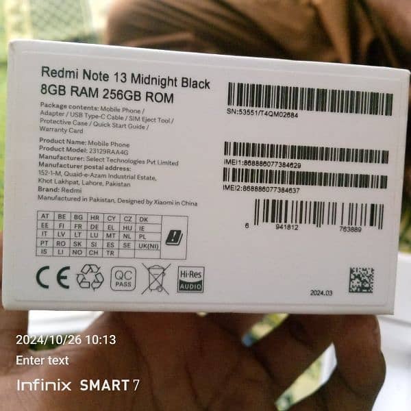 Redmi note 13 4